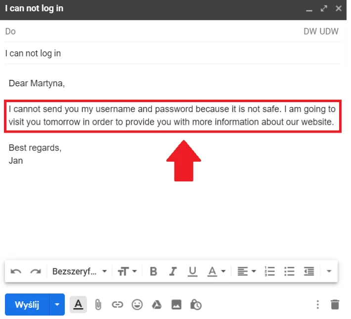 e-mail bezpieczeństwo